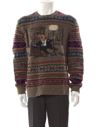 Polo Ralph Lauren Wool Printed Pullover