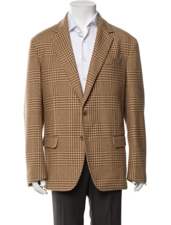 Polo Ralph Lauren Houndstooth Print Peacoat
