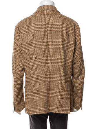 Polo Ralph Lauren Houndstooth Print Peacoat