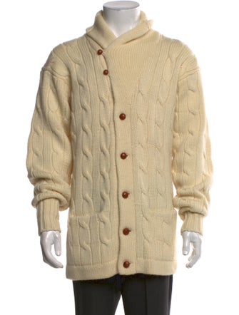 Polo Ralph Lauren Wool Mock Neck Cardigan
