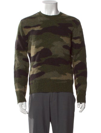 Polo Ralph Lauren Wool Camouflage Print Pullover