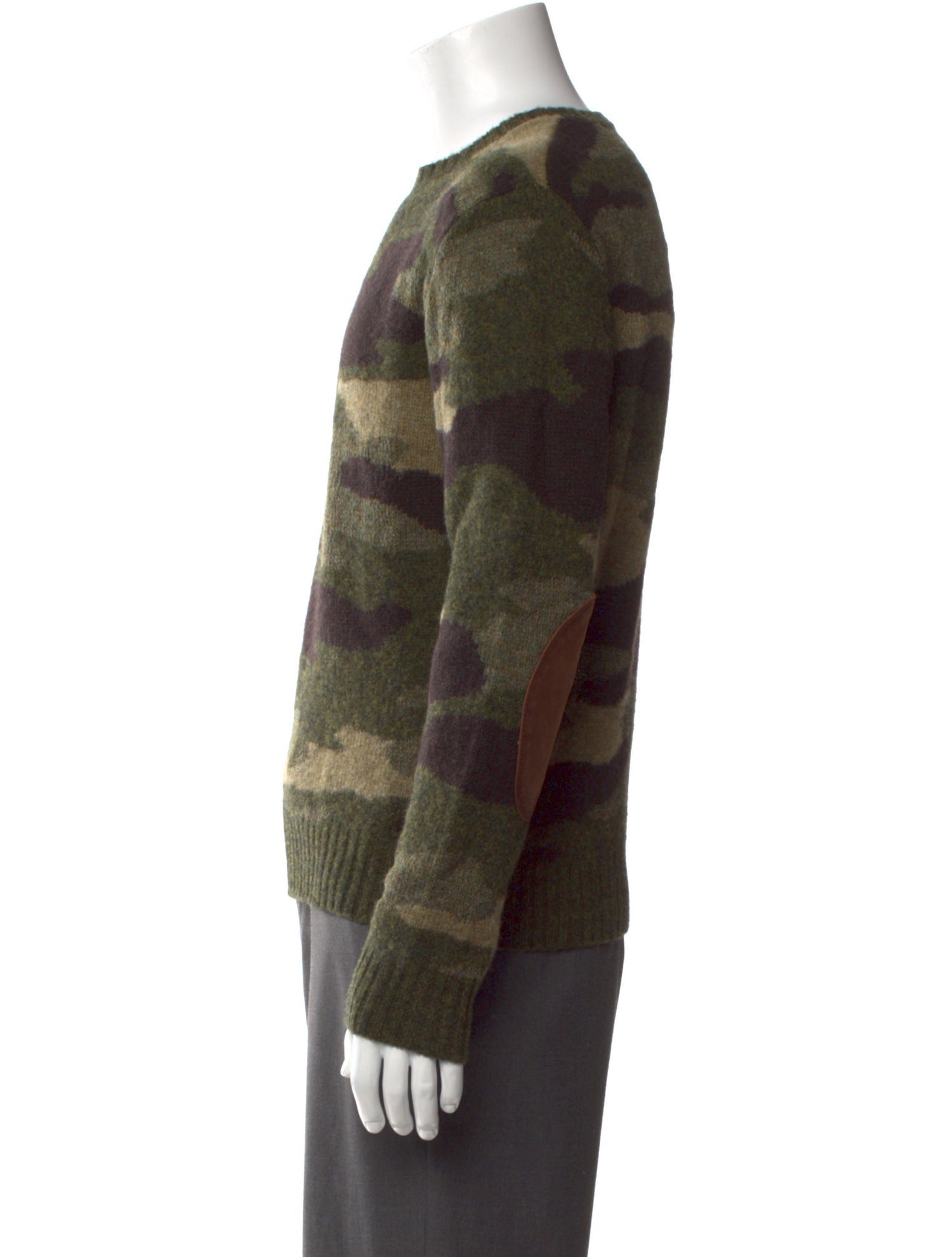 Polo Ralph Lauren Wool Camouflage Print Pullover