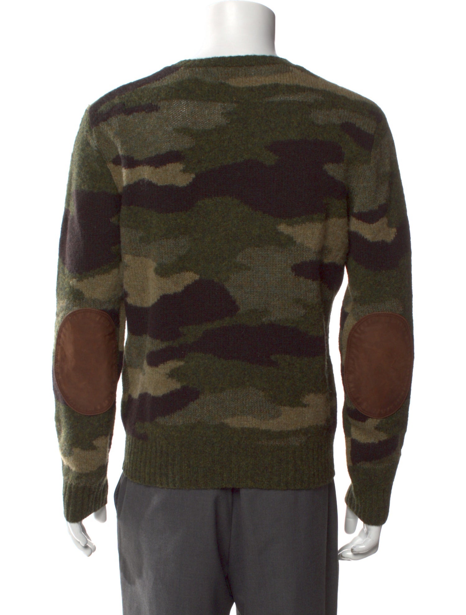 Polo Ralph Lauren Wool Camouflage Print Pullover