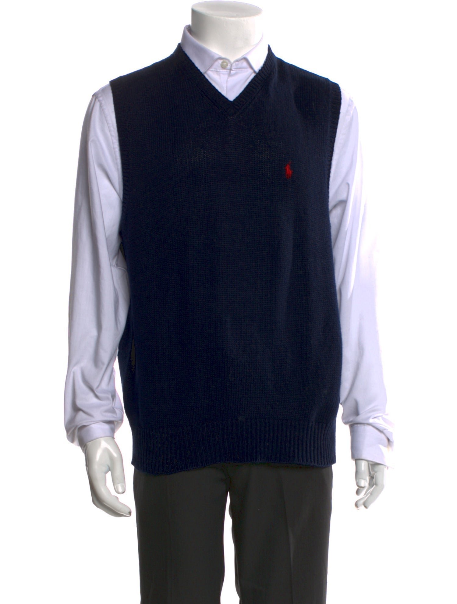 Polo Ralph Lauren Linen V-Neck Sweater Vest