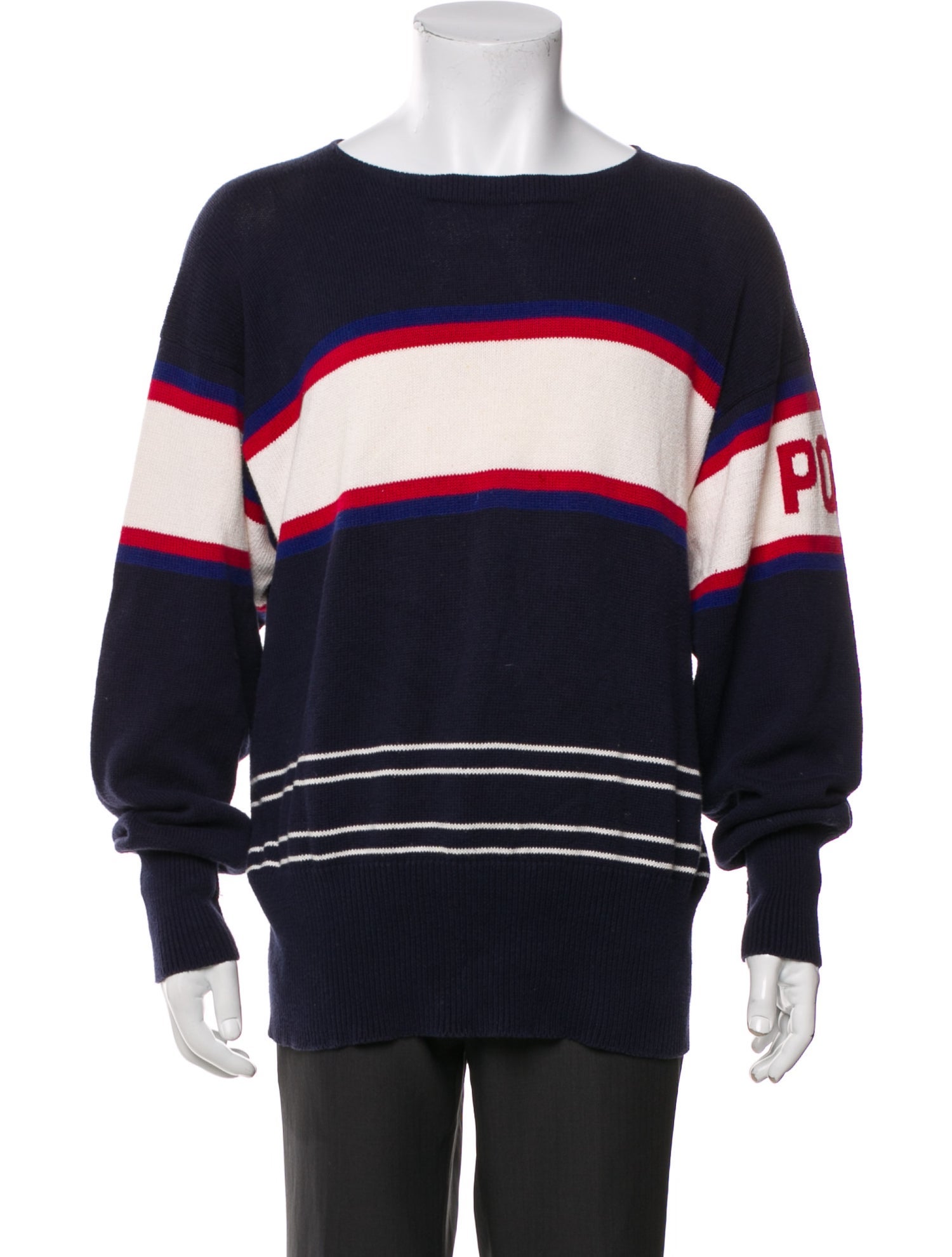 Polo Ralph Lauren Colorblock Pattern Long Sleeve Shirt