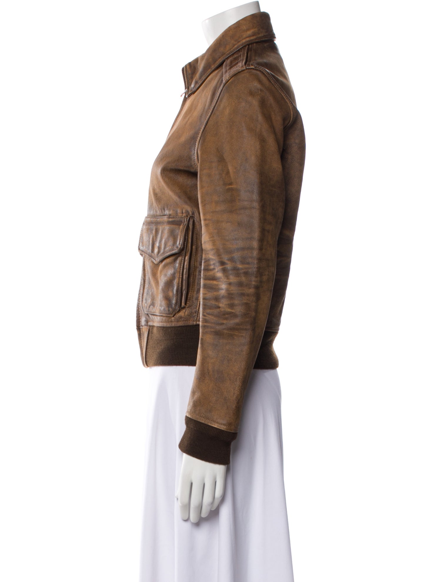 Polo Ralph Lauren Leather Bomber Jacket w/ Tags