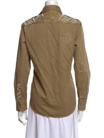 Polo Ralph Lauren Long Sleeve Button-Up Top