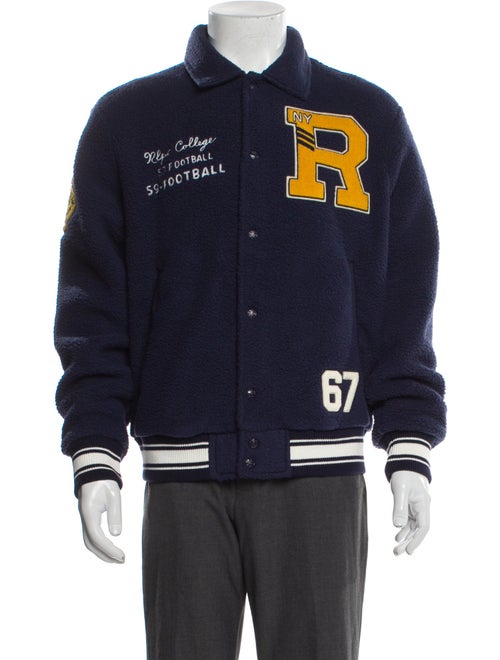 Polo Ralph Lauren Graphic Print Varsity Jacket
