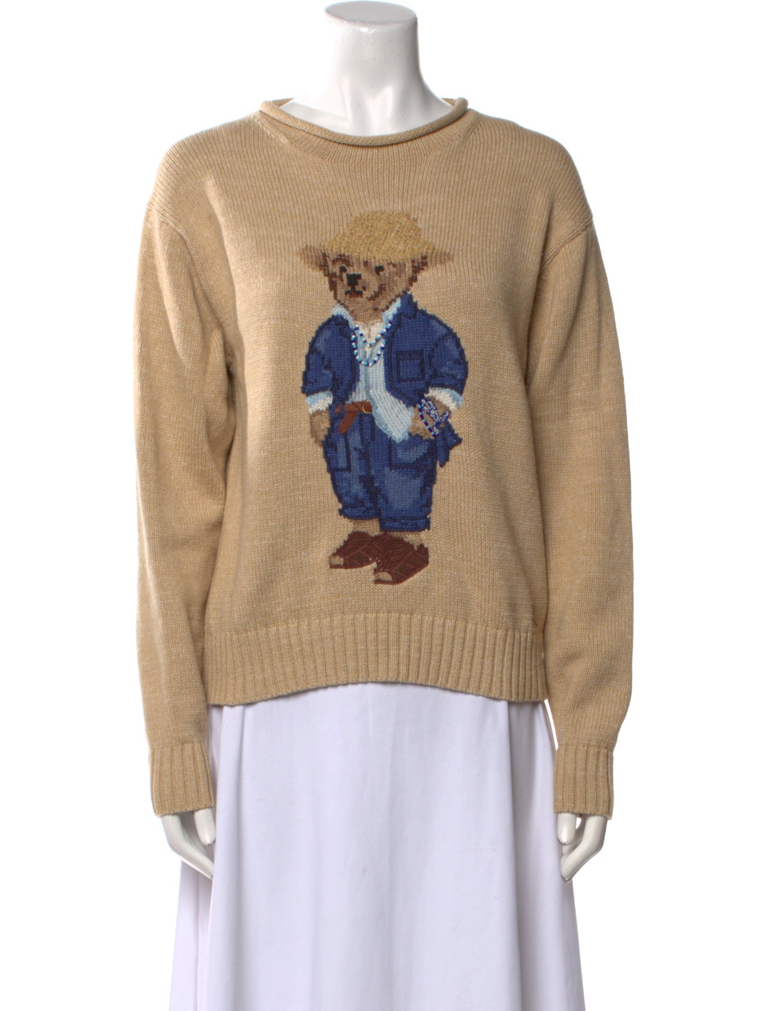 Polo Ralph Lauren Graphic Print Crew Neck Sweater