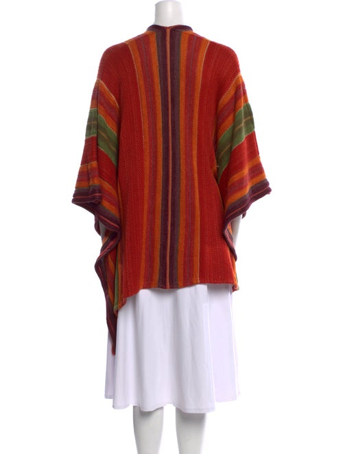 Ralph Lauren Striped Open Front Sweater