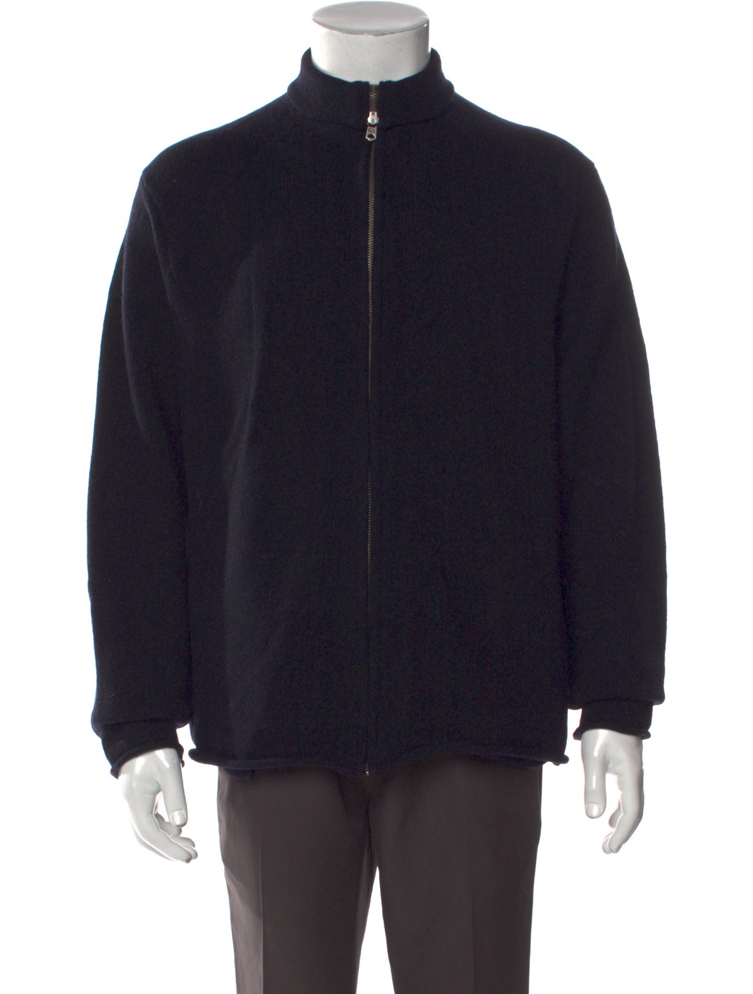 Polo Ralph Lauren Lambswool Mock Neck Cardigan