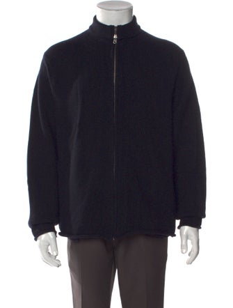 Polo Ralph Lauren Lambswool Mock Neck Cardigan