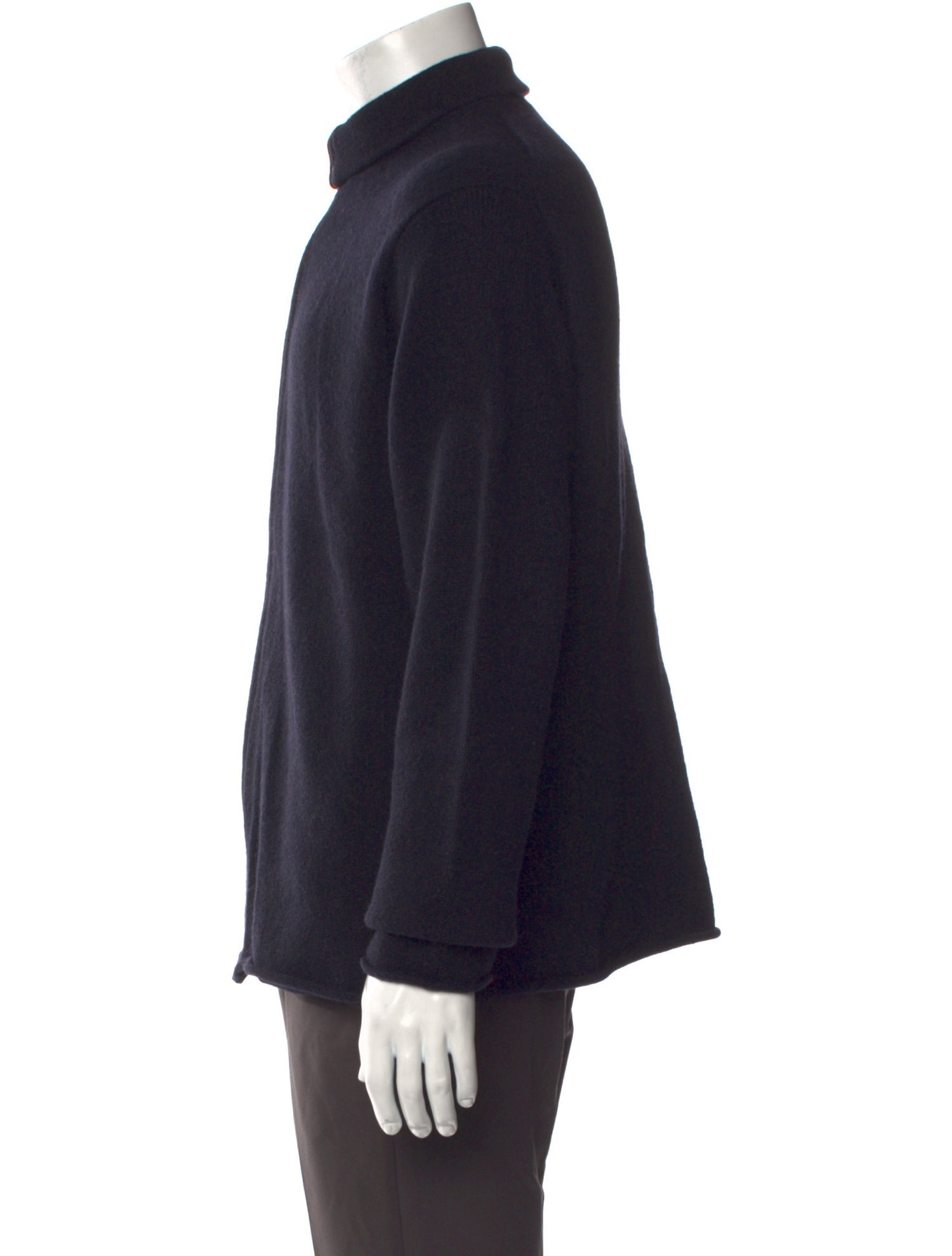 Polo Ralph Lauren Lambswool Mock Neck Cardigan