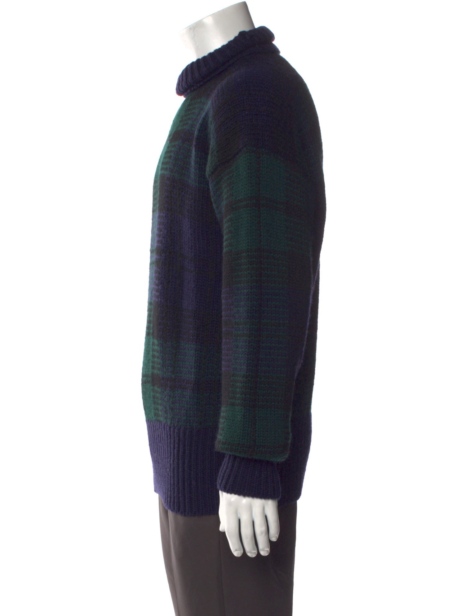 Polo Ralph Lauren Wool Plaid Print Pullover