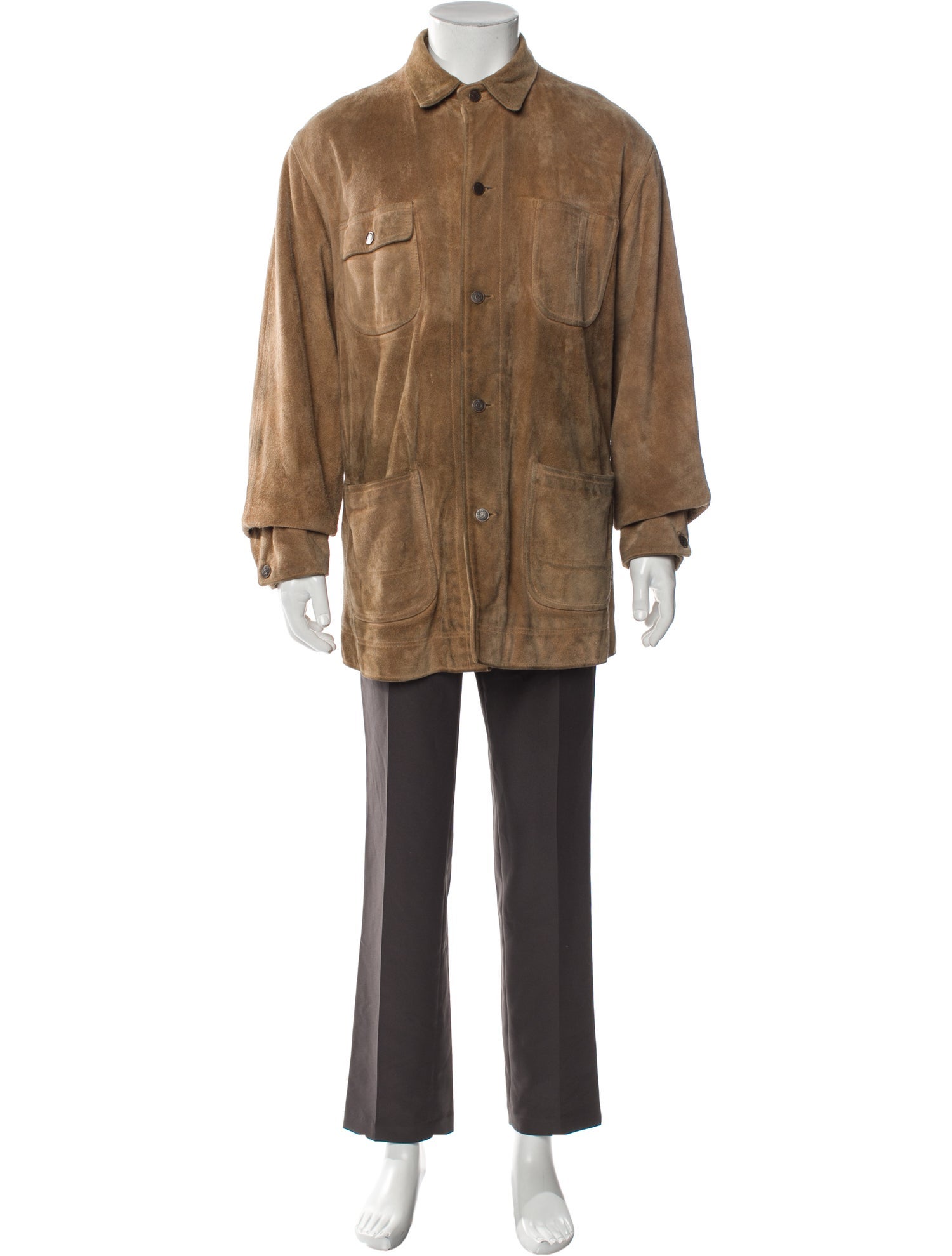 Polo Country Ralph Lauren Leather Parka