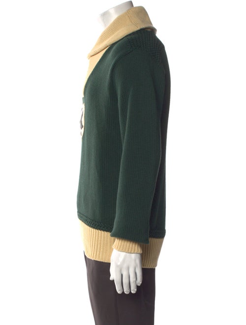 Polo Ralph Lauren Colorblock Pattern Collar Pullover