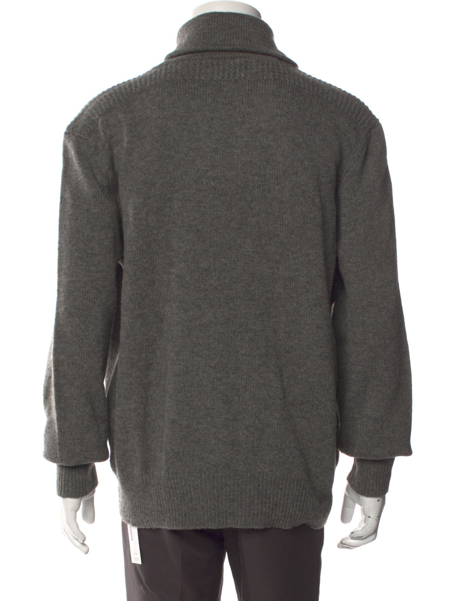 Polo Ralph Lauren Lambswool Mock Neck Polo Sweater