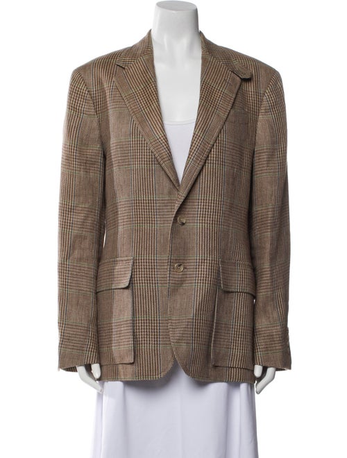 Polo Ralph Lauren Wool Plaid Print Blazer