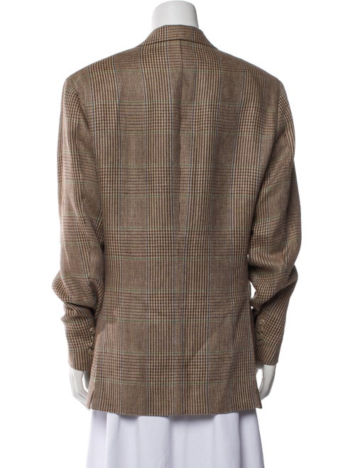 Polo Ralph Lauren Wool Plaid Print Blazer
