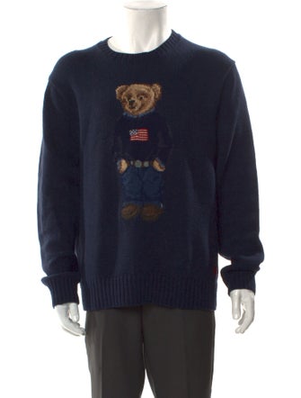 Polo Ralph Lauren Graphic Print Crew Neck Pullover