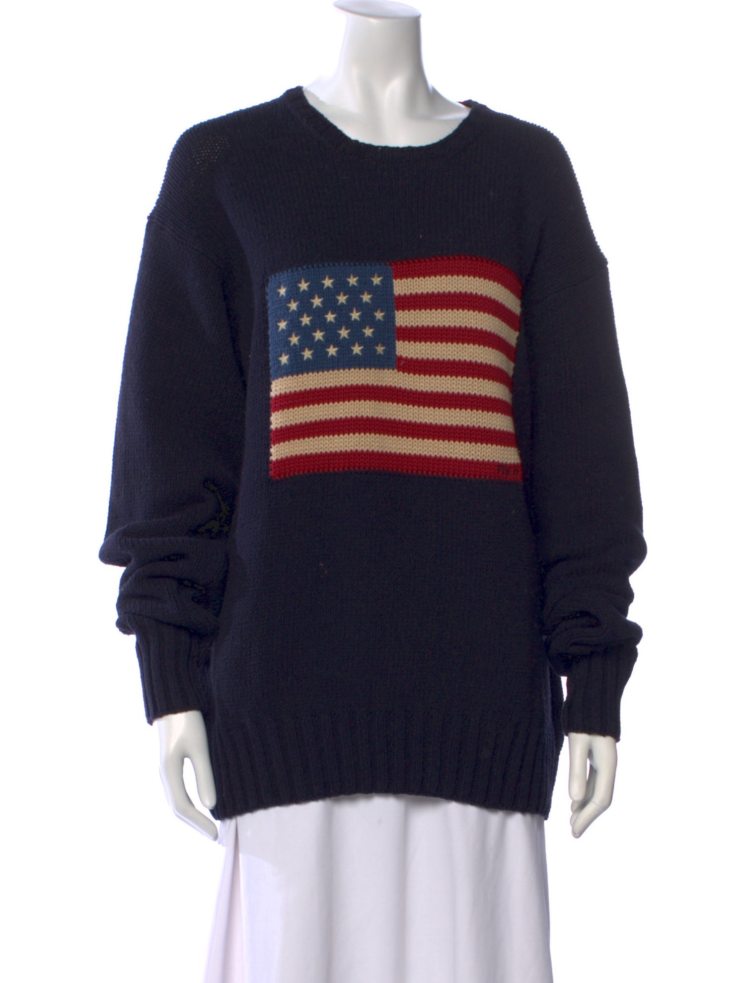 Polo Ralph Lauren Graphic Print Crew Neck Sweater