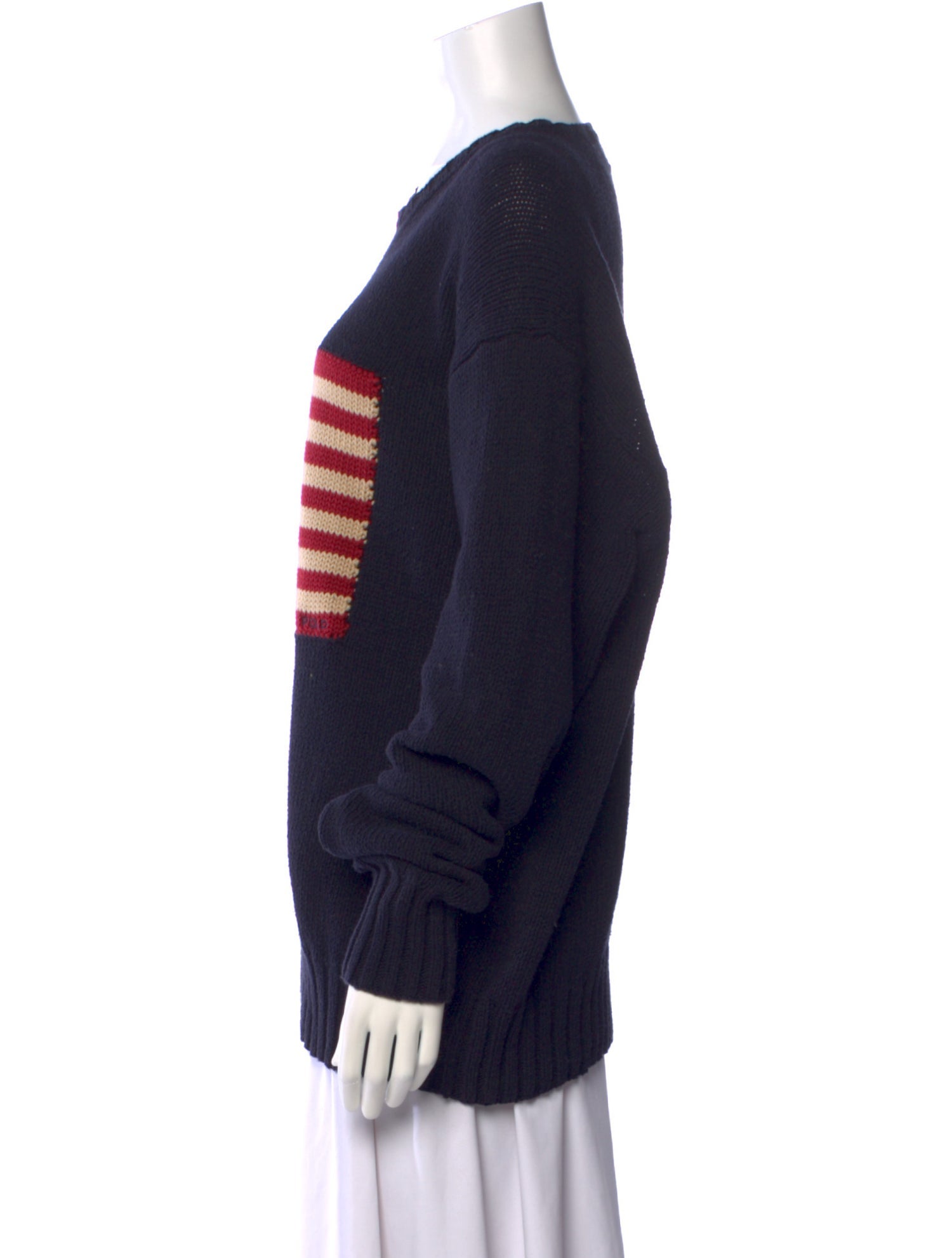 Polo Ralph Lauren Graphic Print Crew Neck Sweater