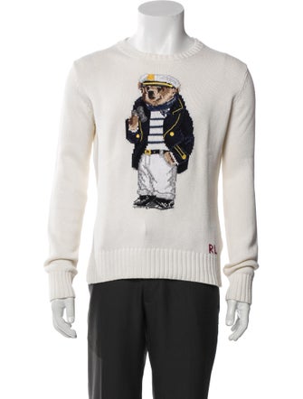Polo Ralph Lauren Graphic Print Crew Neck Pullover