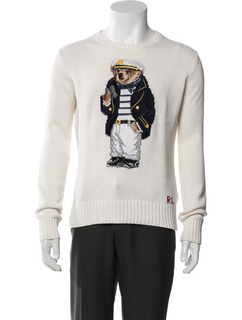 Polo Ralph Lauren Graphic Print Crew Neck Pullover