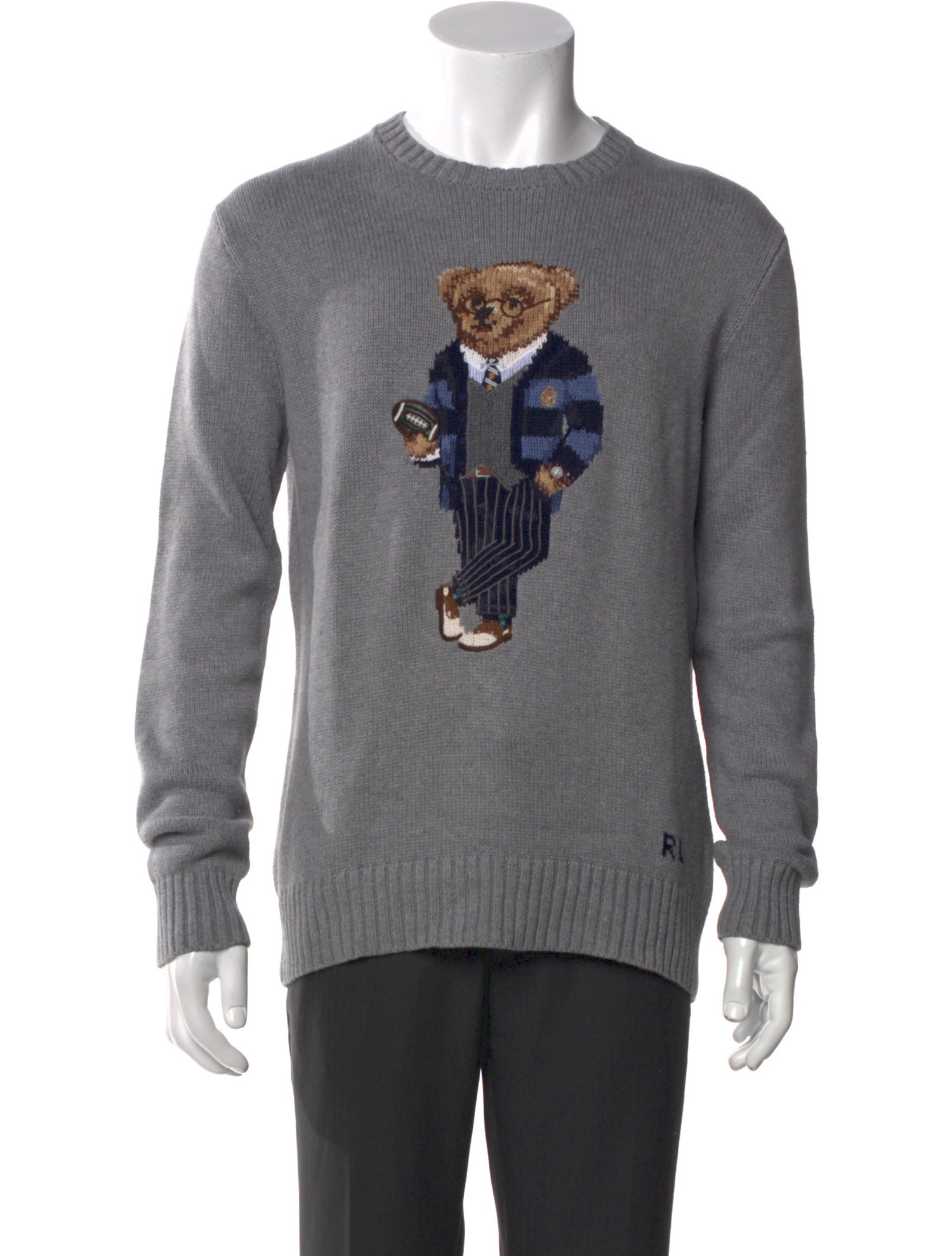 Polo Ralph Lauren Graphic Print Crew Neck Pullover