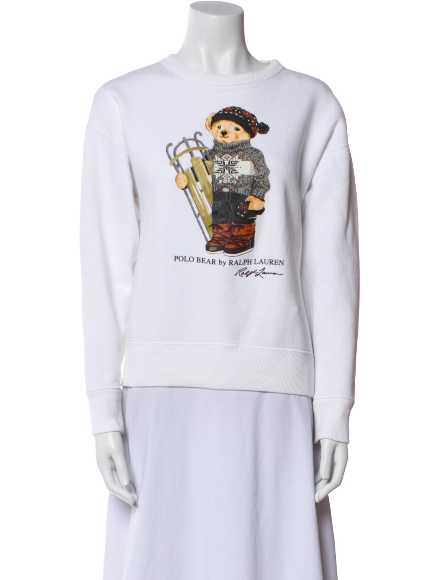 Polo Ralph Lauren Graphic Print Crew Neck Sweatshirt