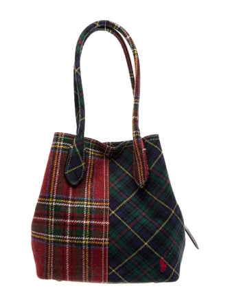 Polo Ralph Lauren Felt Bucket Bag