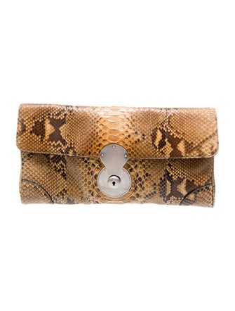Polo Ralph Lauren Python Clutch