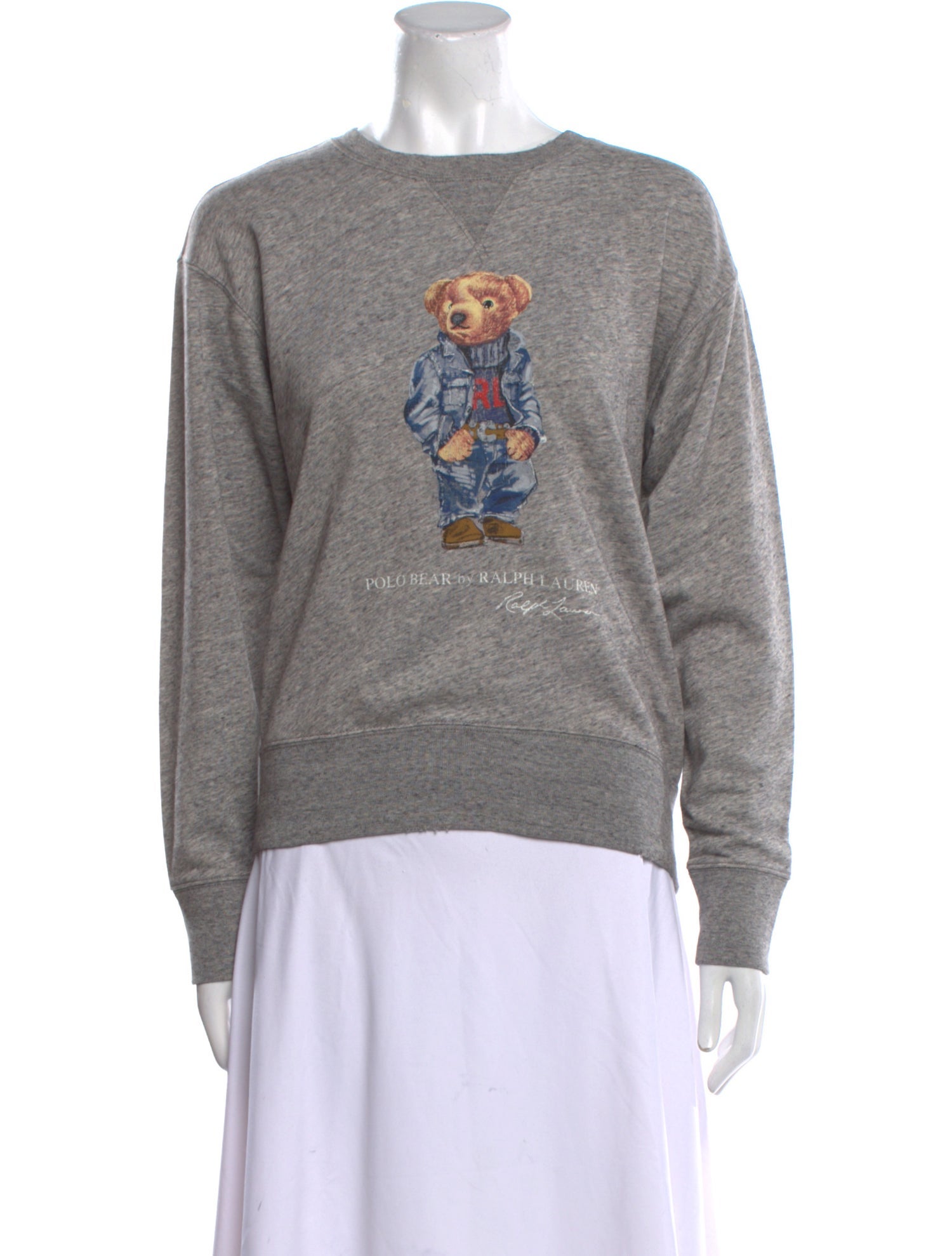 Polo Ralph Lauren Graphic Print Crew Neck Sweater w/ Tags