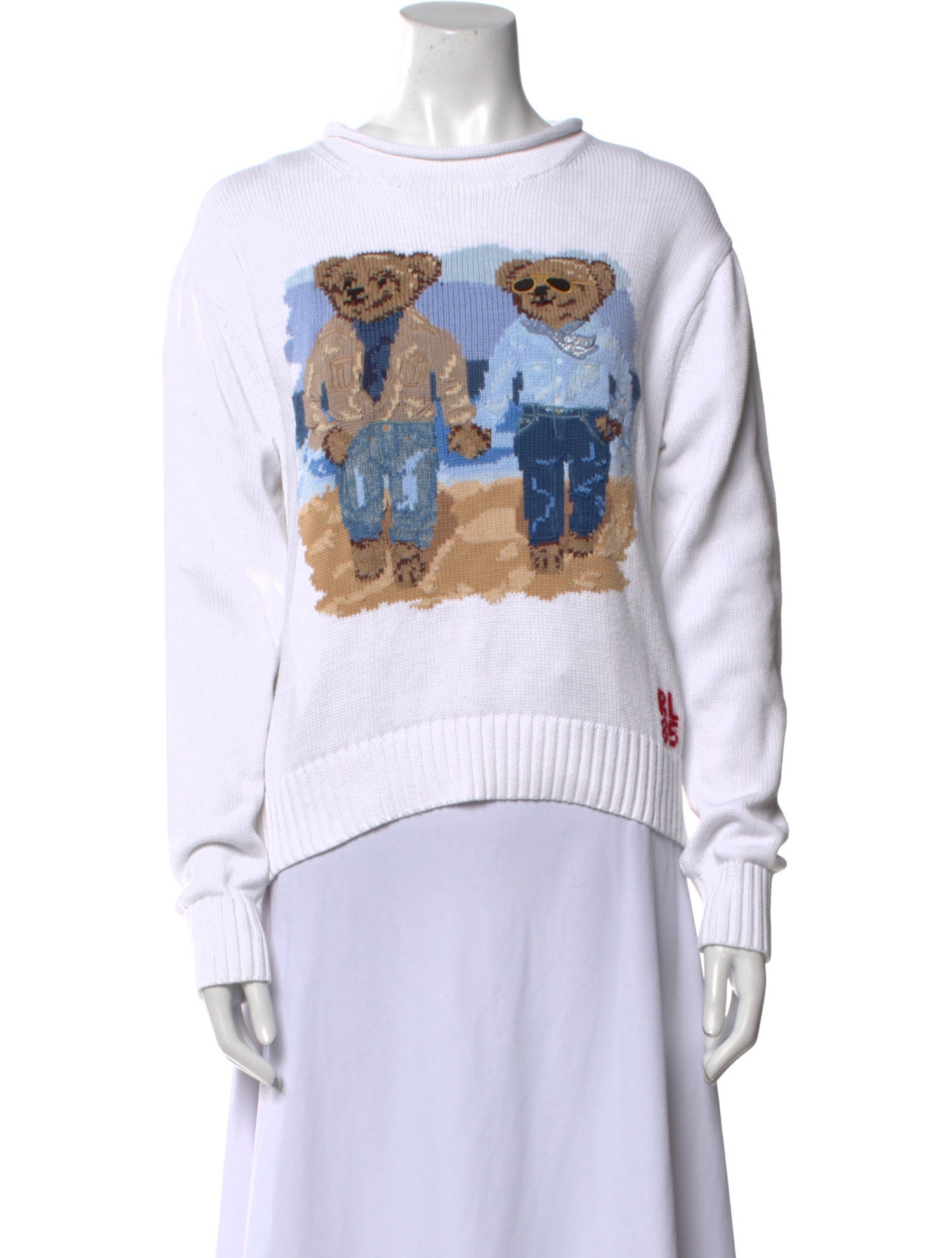 Polo Ralph Lauren Graphic Print Crew Neck Sweatshirt