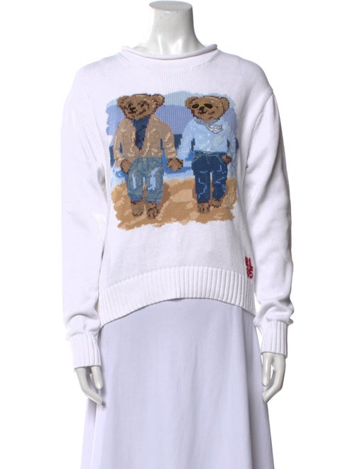 Polo Ralph Lauren Graphic Print Crew Neck Sweatshirt