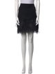 Polo Ralph Lauren Feather Trim Mini Skirt