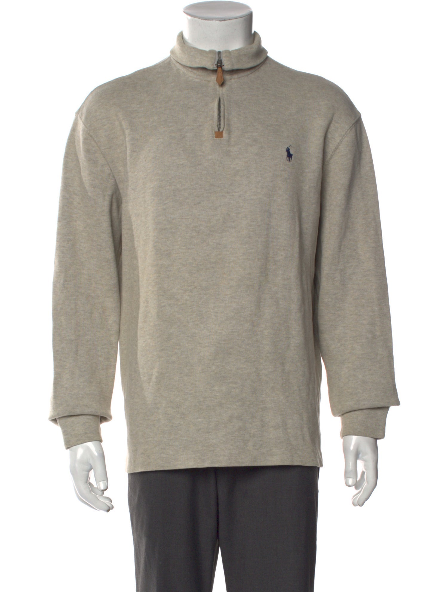 Polo Ralph Lauren Mock Neck Long Sleeve Sweatshirt