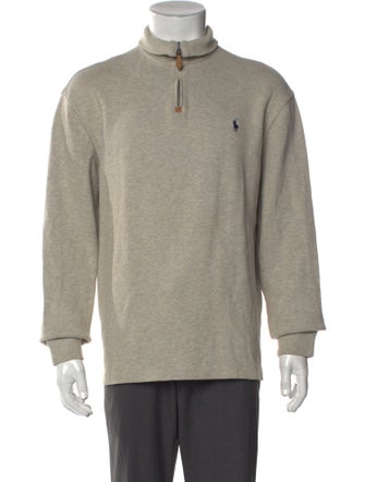 Polo Ralph Lauren Mock Neck Long Sleeve Sweatshirt