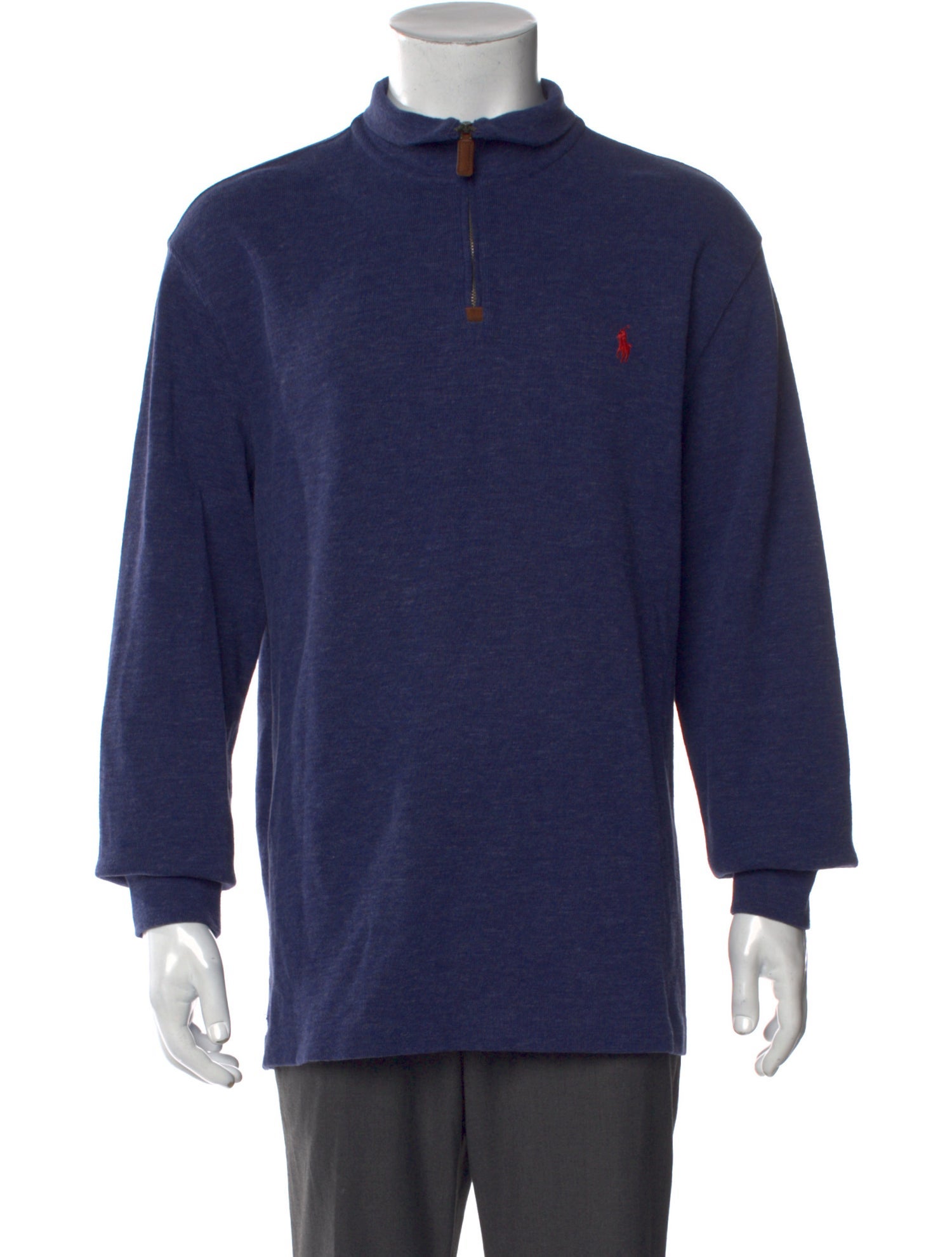 Polo Ralph Lauren Mock Neck Long Sleeve Sweatshirt