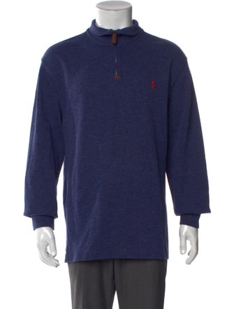 Polo Ralph Lauren Mock Neck Long Sleeve Sweatshirt
