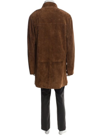 Polo Ralph Lauren 2000's Leather Parka