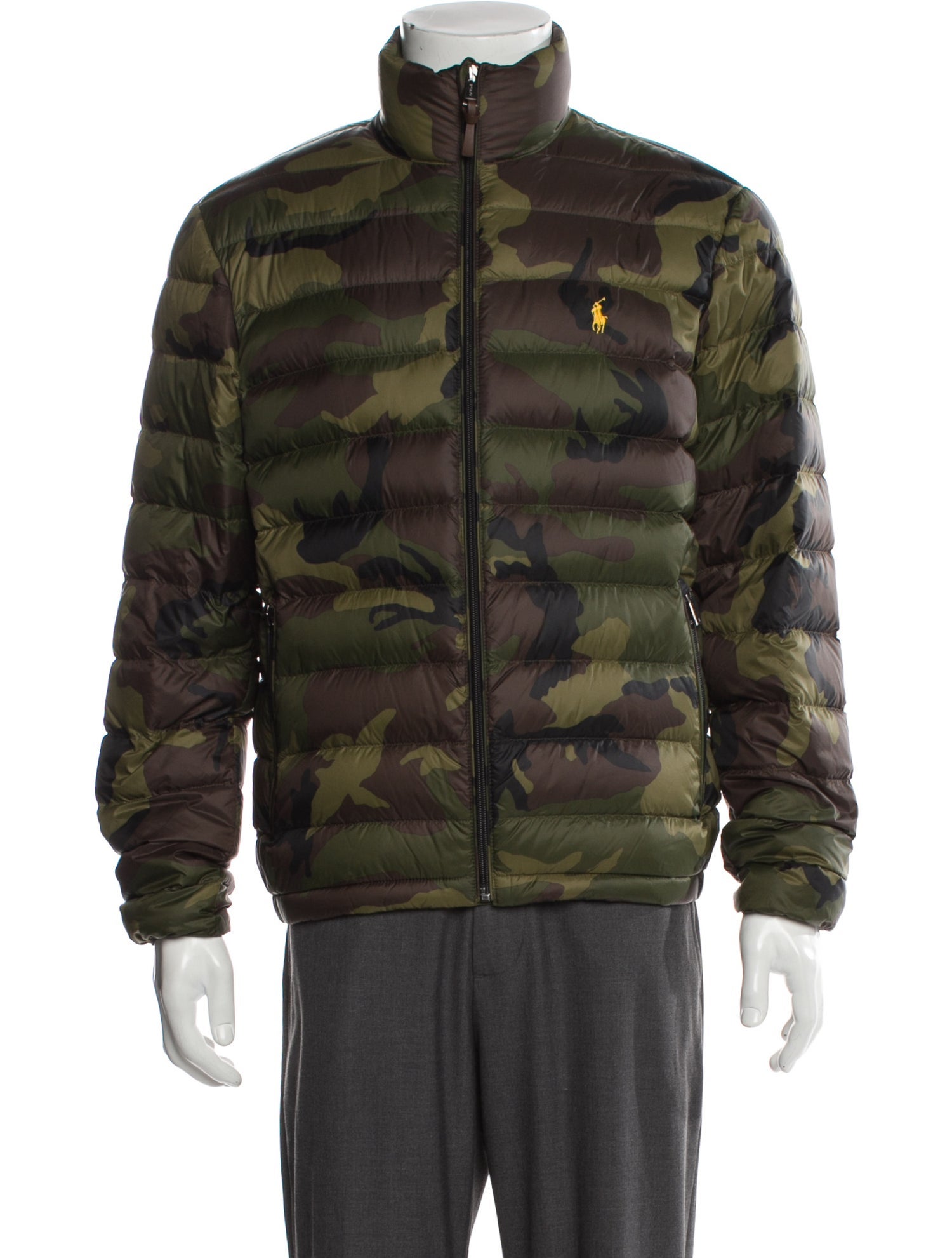 Polo Ralph Lauren Camouflage Print Puffer Coat