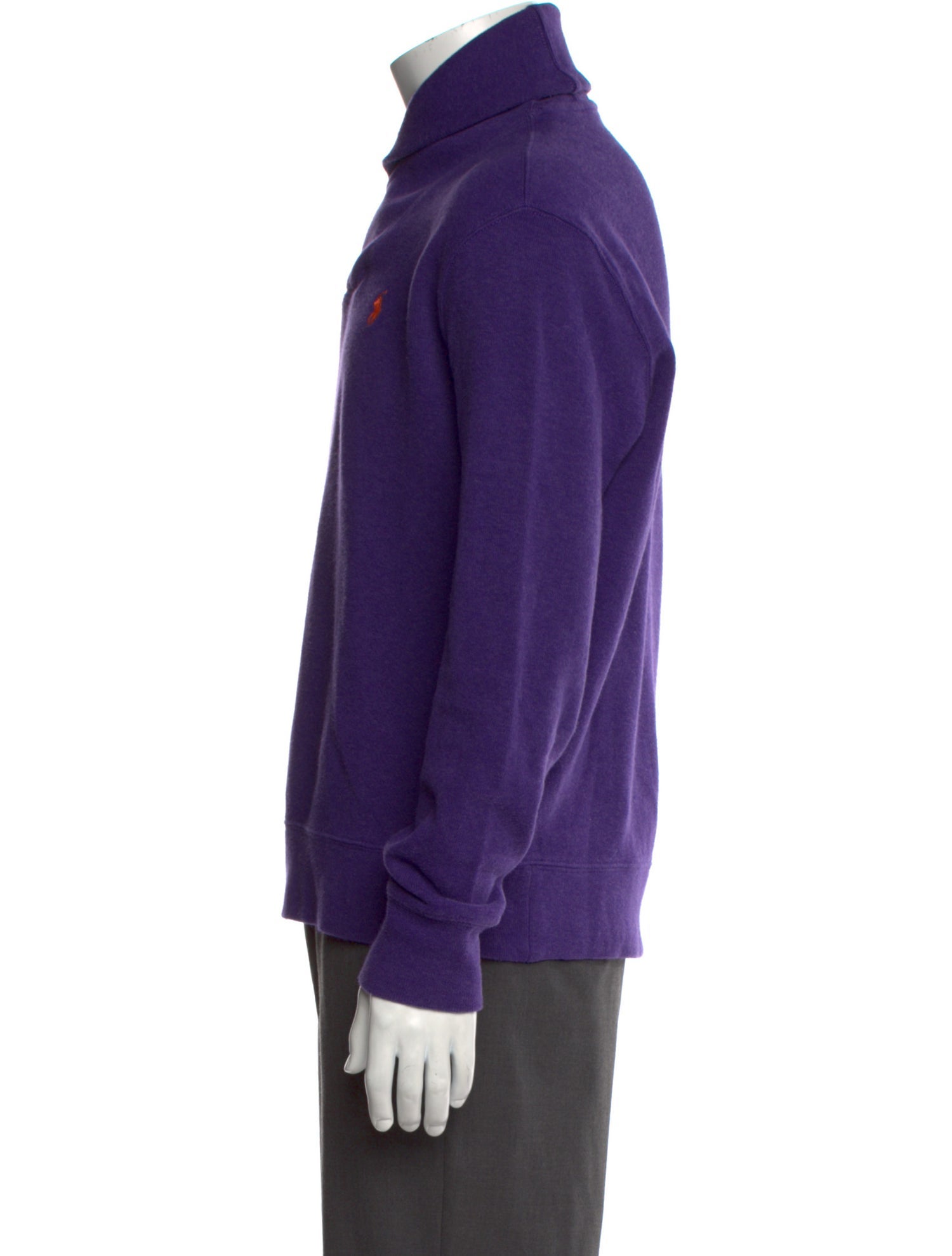 Polo Ralph Lauren Mock Neck Long Sleeve Polo Sweater