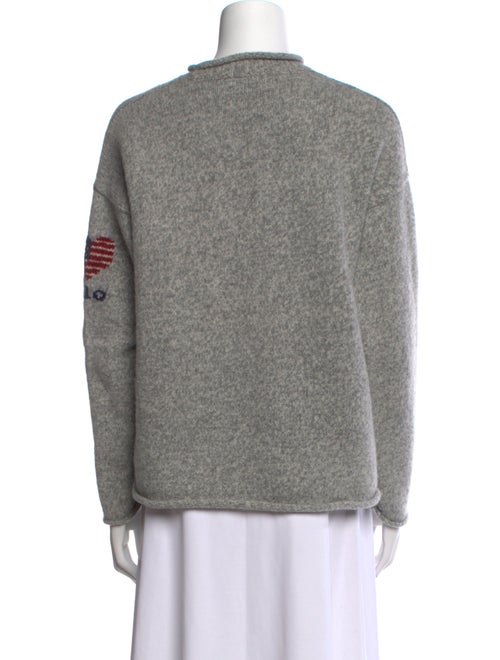Polo Ralph Lauren Wool Graphic Print Sweater