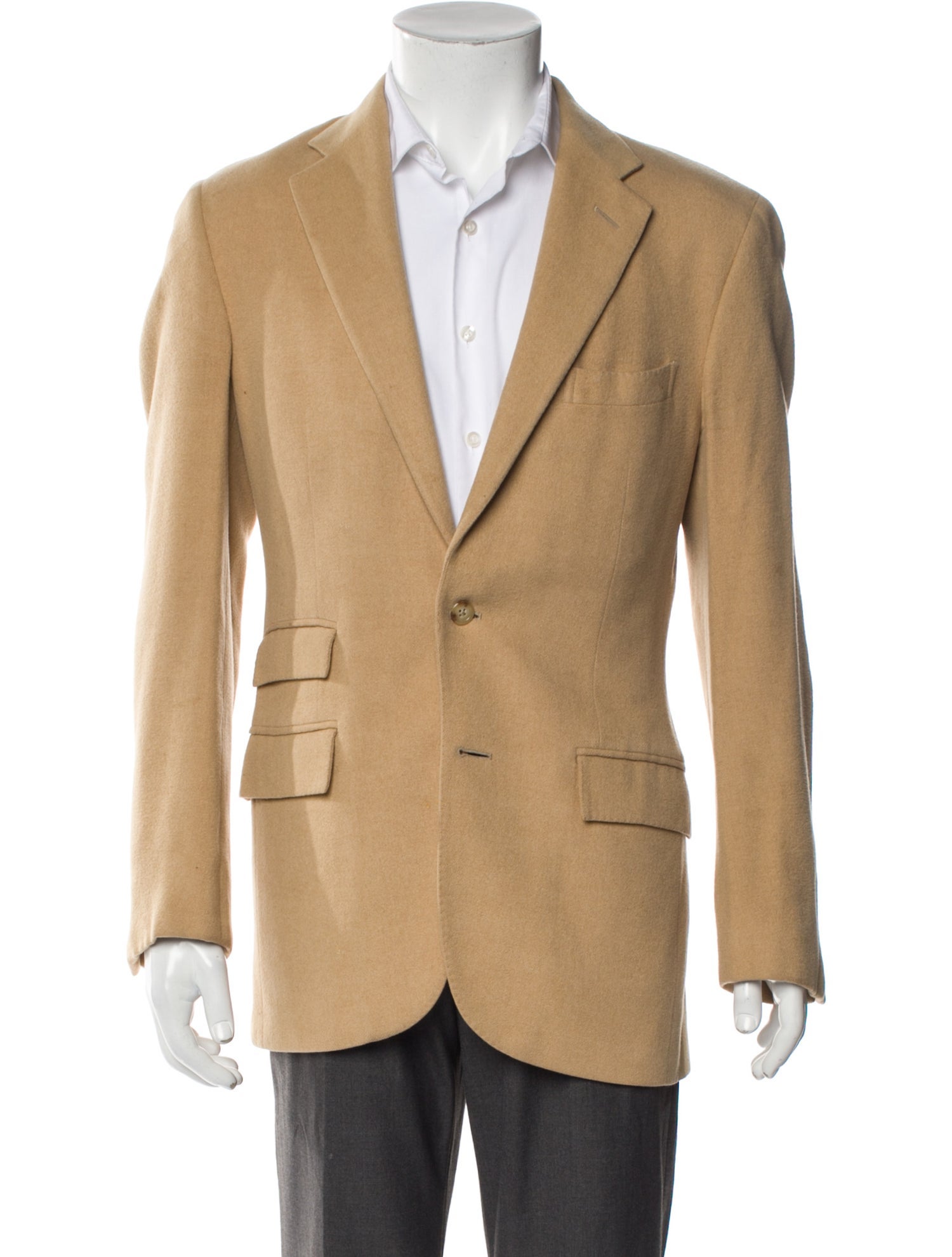 Polo Ralph Lauren Camel Hair Peacoat