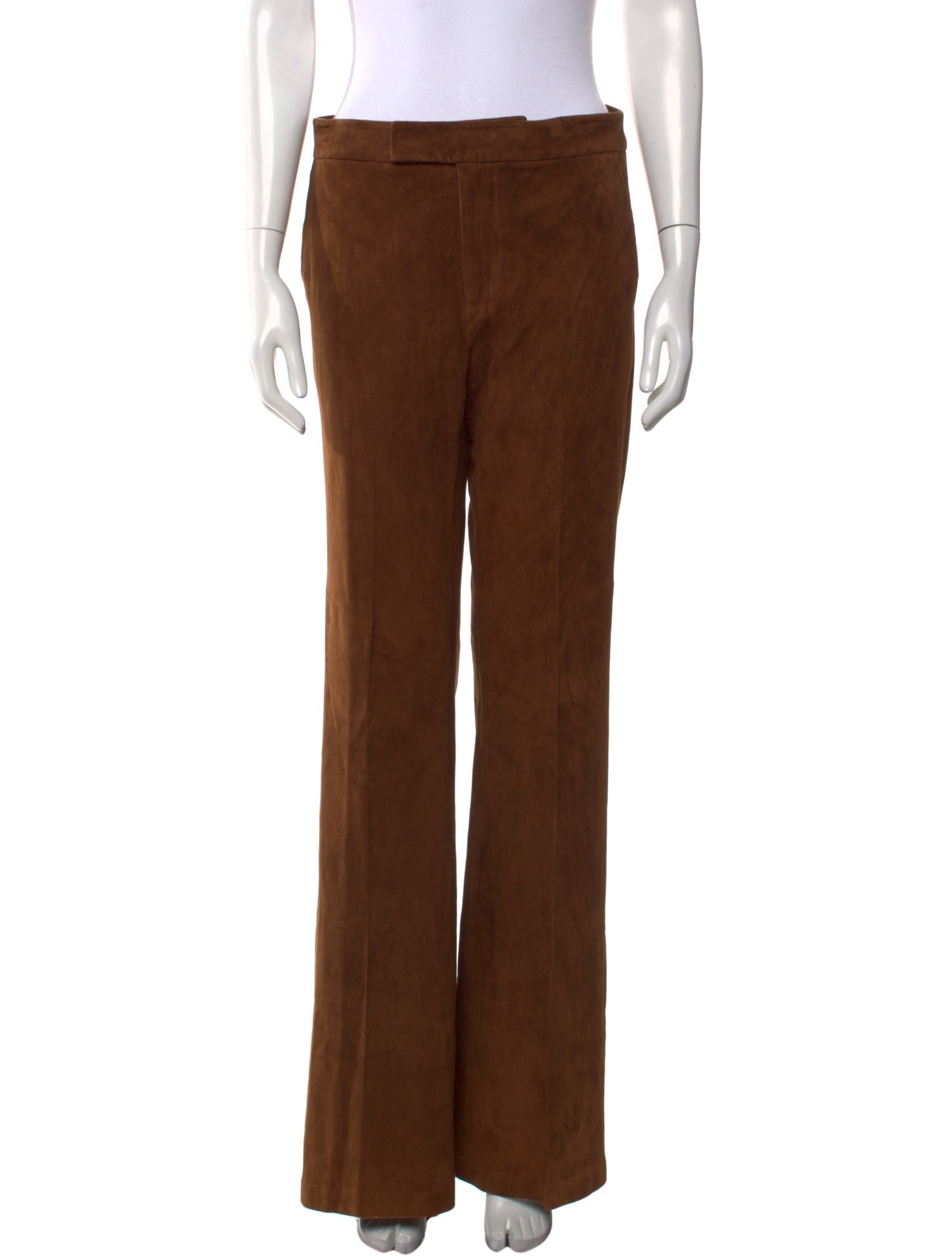 Polo Ralph Lauren Suede Wide Leg Pants