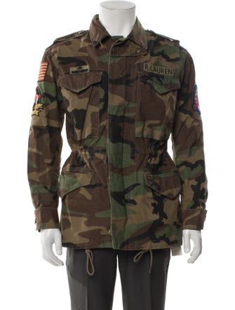 Polo Ralph Lauren Camouflage Print Utility Jacket