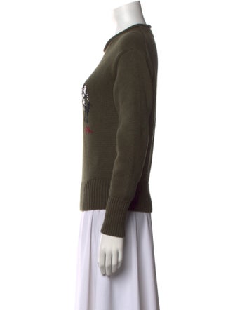 Polo Ralph Lauren Graphic Print Crew Neck Sweater