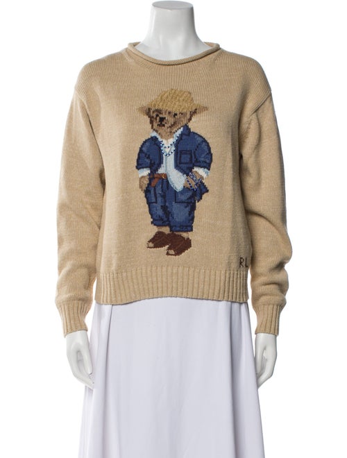 Polo Ralph Lauren Graphic Print Crew Neck Sweater