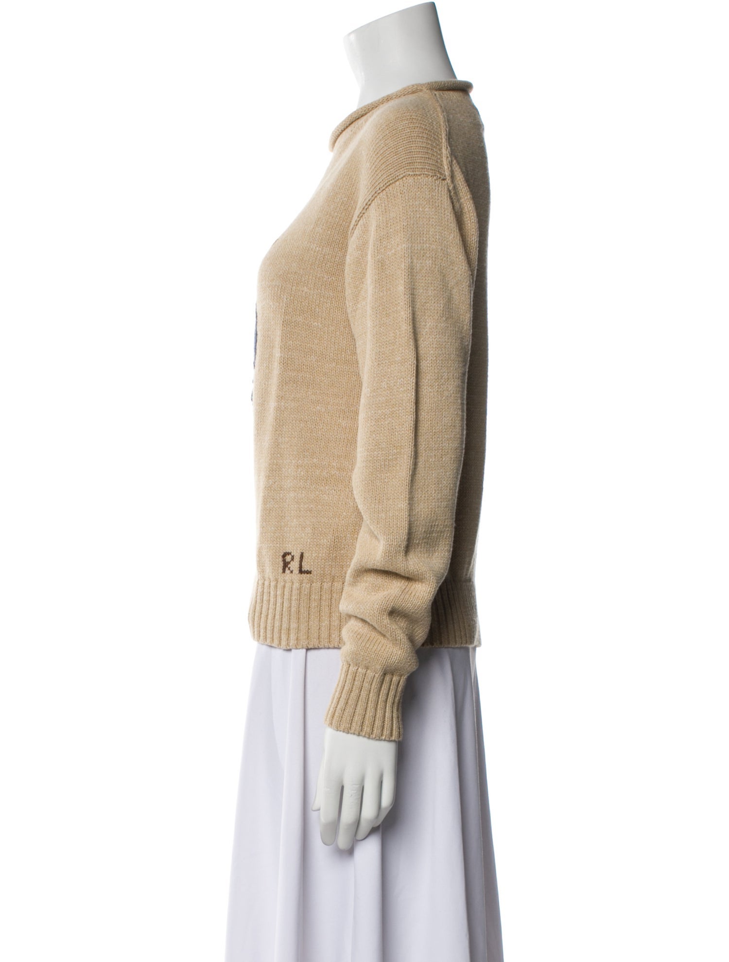 Polo Ralph Lauren Graphic Print Crew Neck Sweater